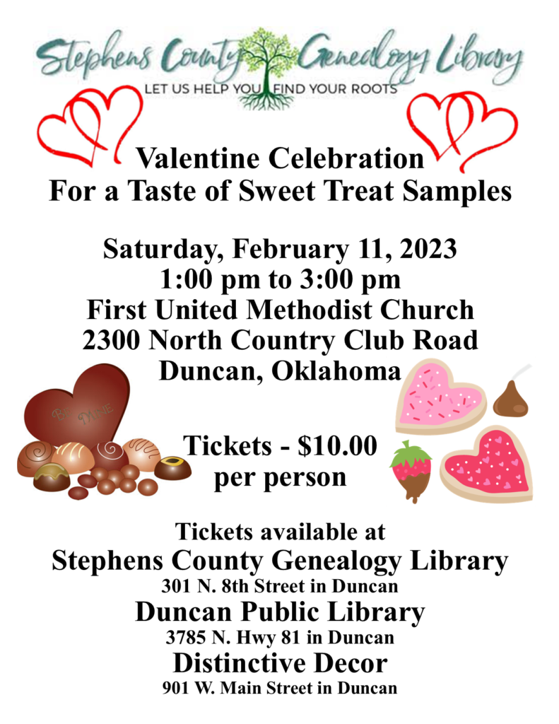 Valentine's Sweet Treats Celebration! @ First United Methodist Church